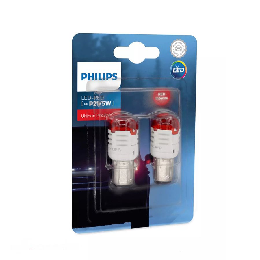 LED лампы Philips P21W 12V BAU15s Original PHILIPS 11499U30RB2